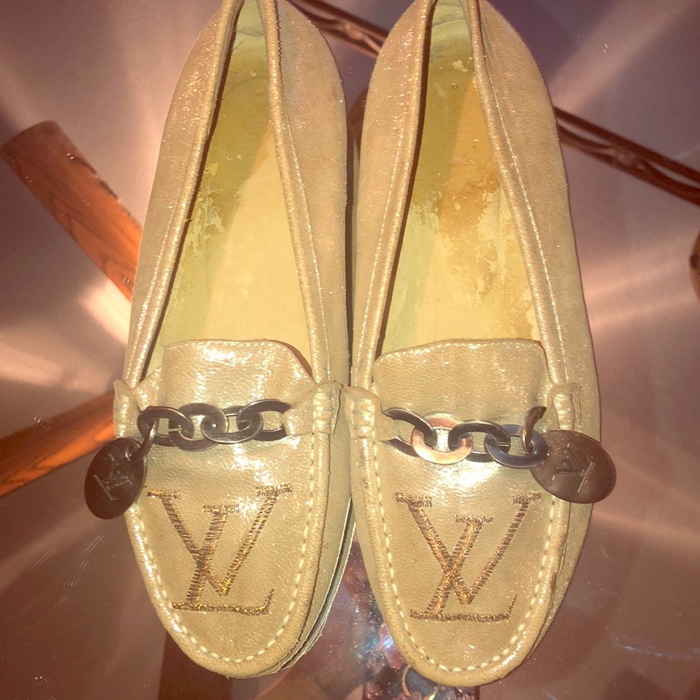 Louis Vuitton driving loafers shoes